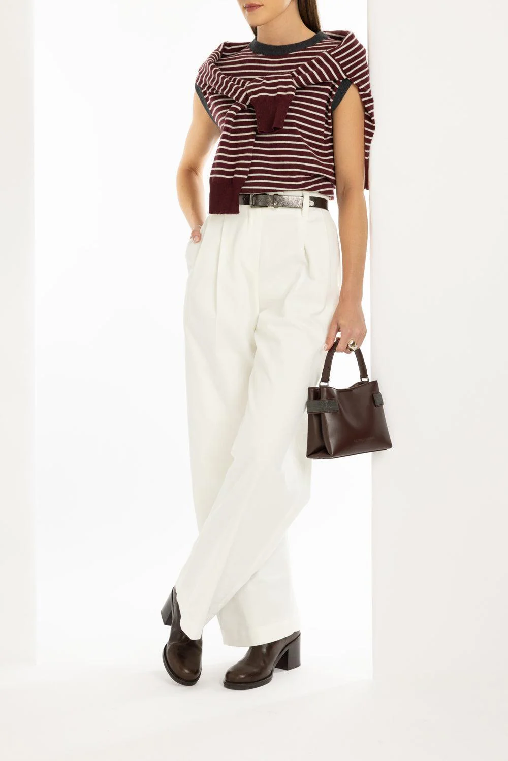 Striped Knit Tank - Image 2