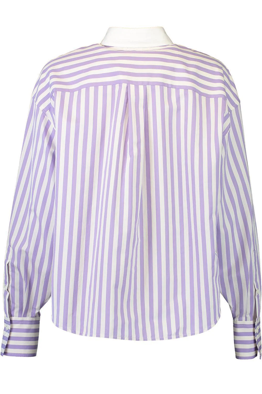 Striped Logo Shirt - Panama Lilac - Image 5