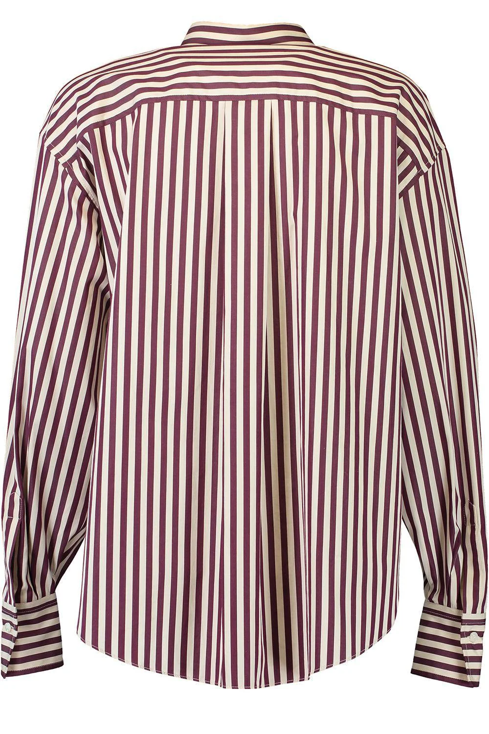 Striped Shiny Tab Shirt - Image 5