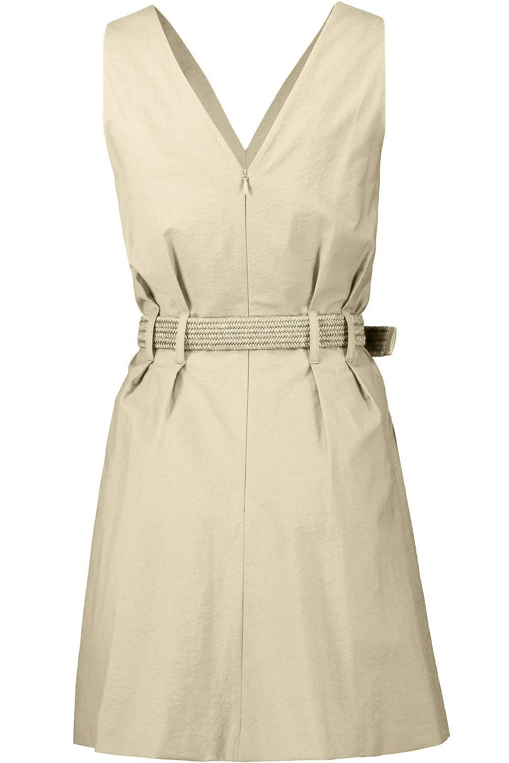 Texture Belted Mini Dress - Image 5