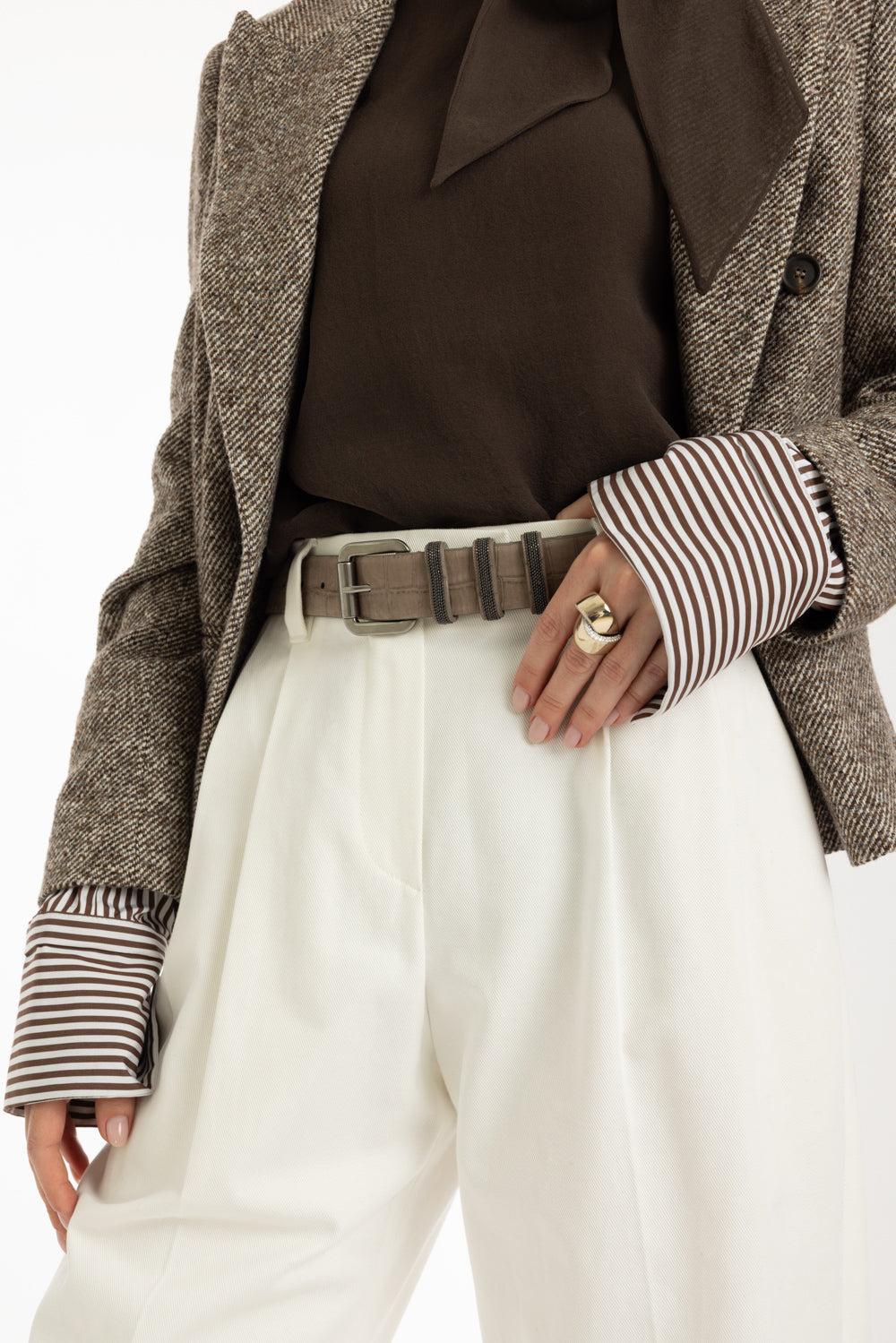 Three Ring Embossed Belt - Image 2