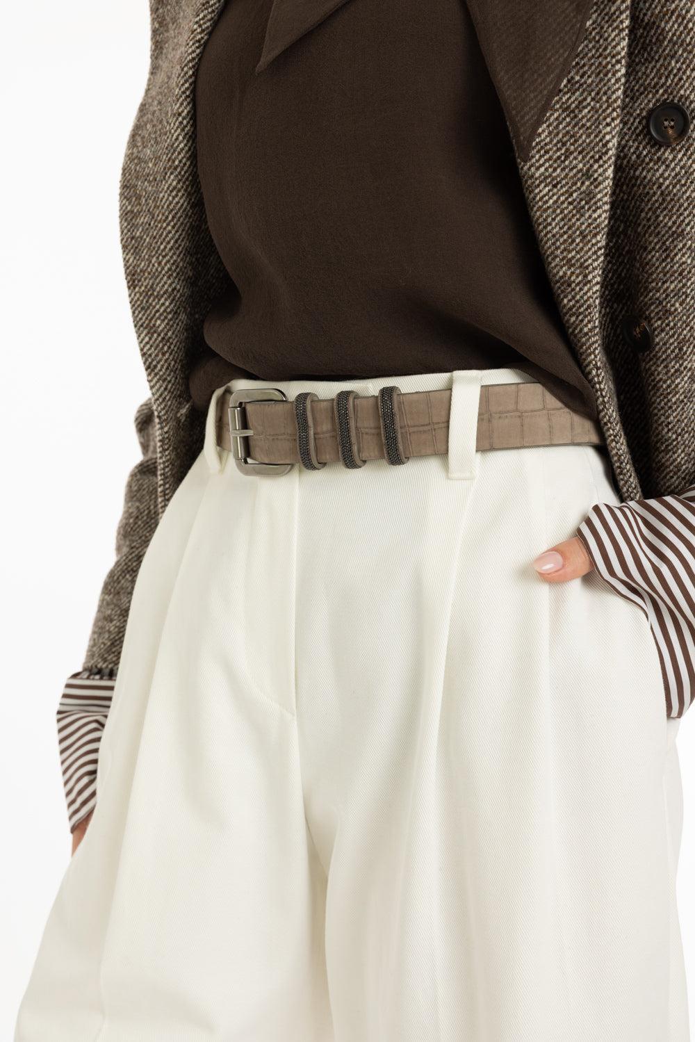 Three Ring Embossed Belt - Image 4
