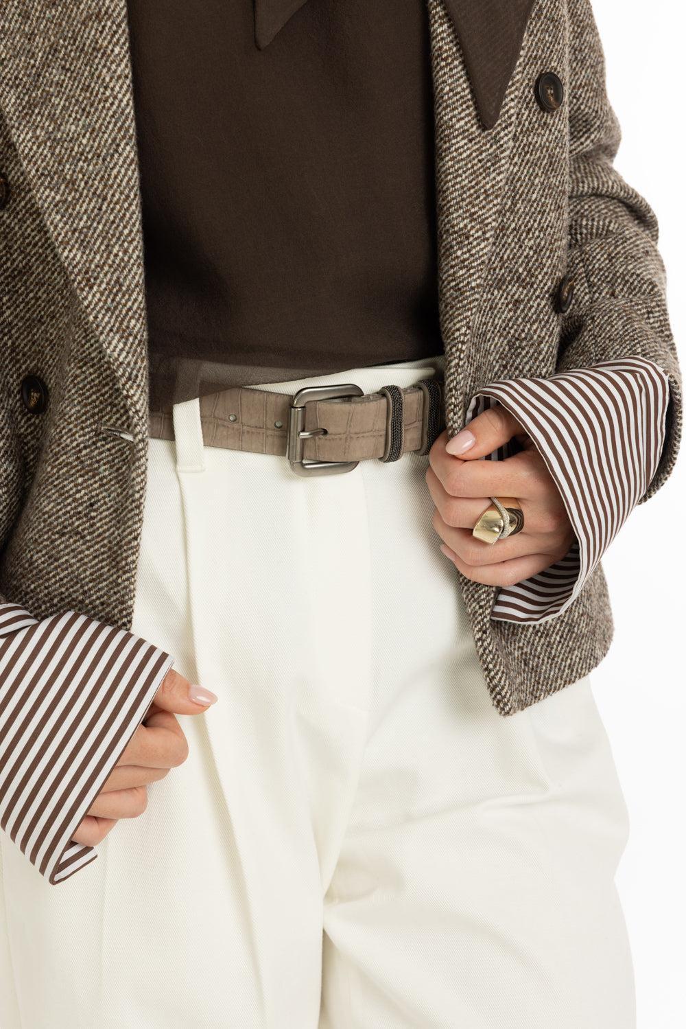 Three Ring Embossed Belt - Image 5