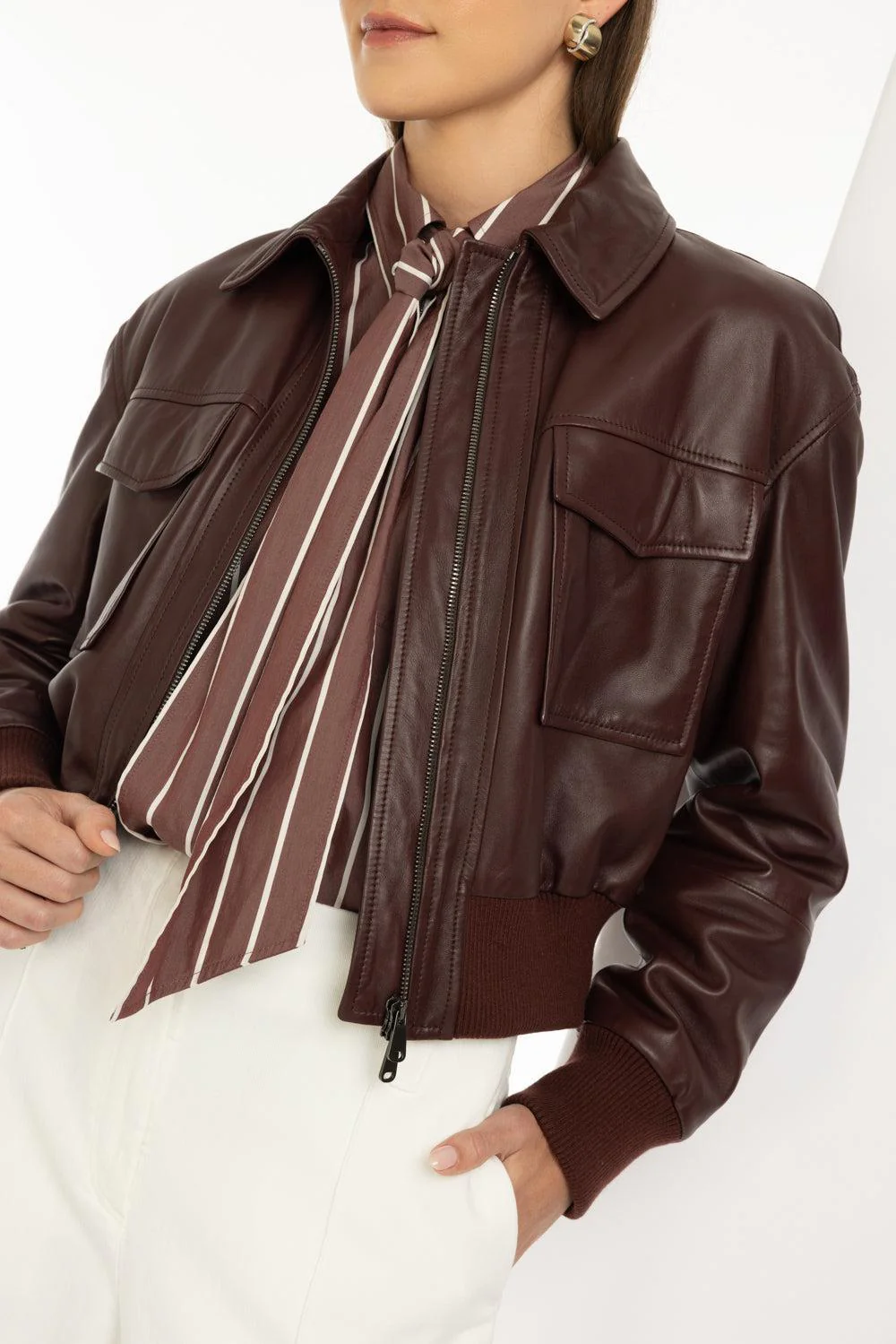 Two Pocket Bomber Jacket - Image 3