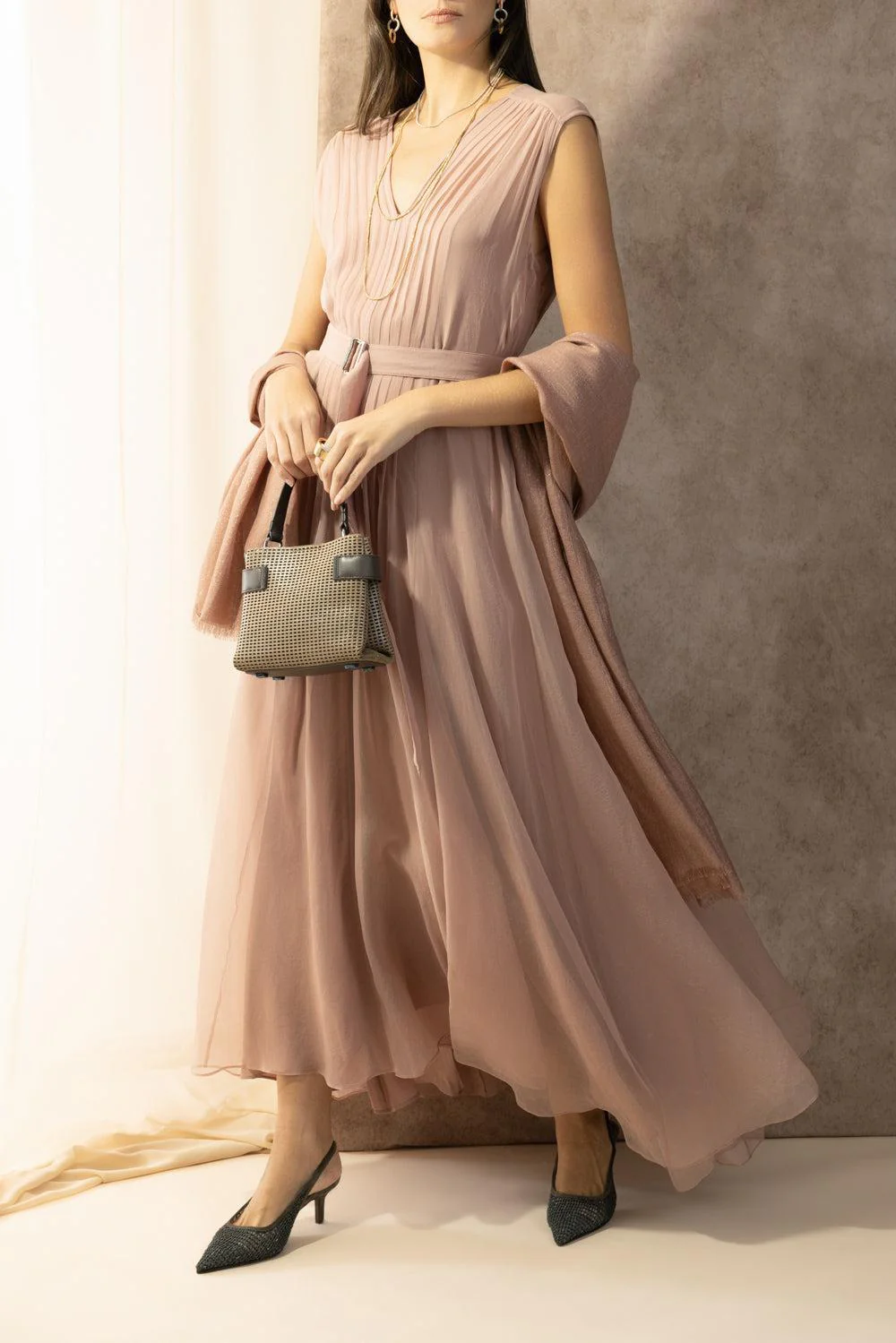 Volume Dress - Ash Rose - Image 2