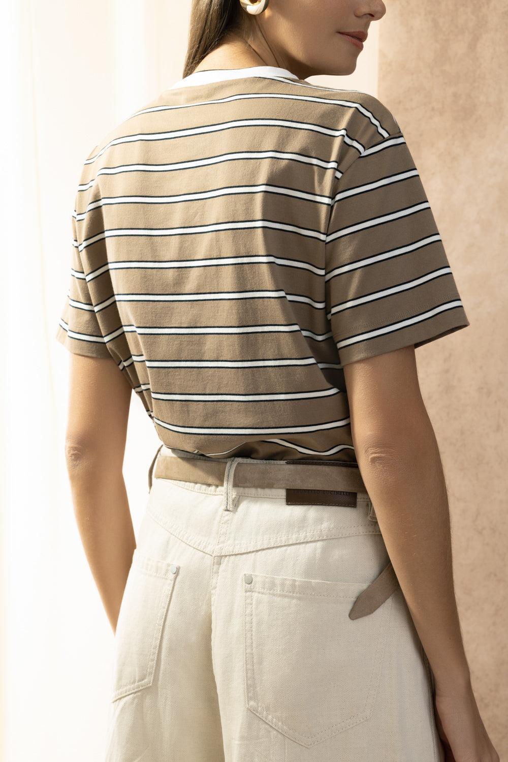 Wide Stripe Collar Shirt - Image 3