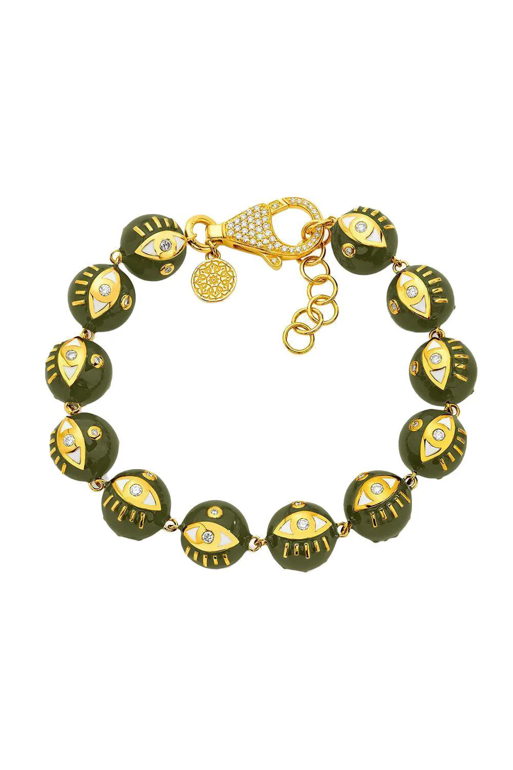 Army Evil Eye Bracelet
