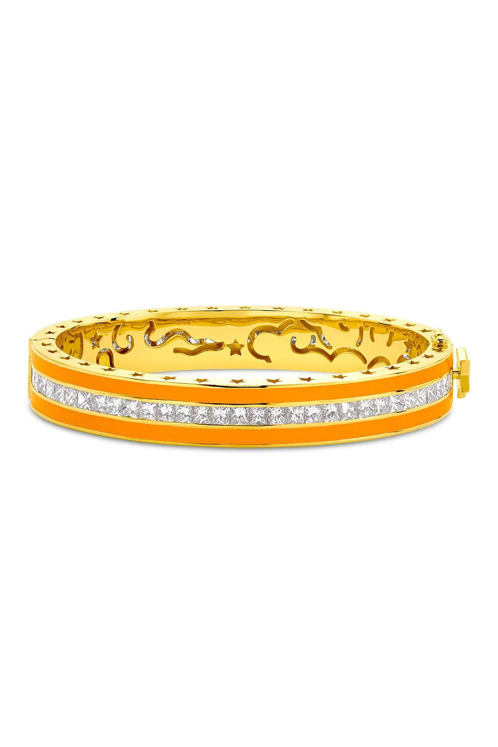 Diamond Clementine Bangle Bracelet