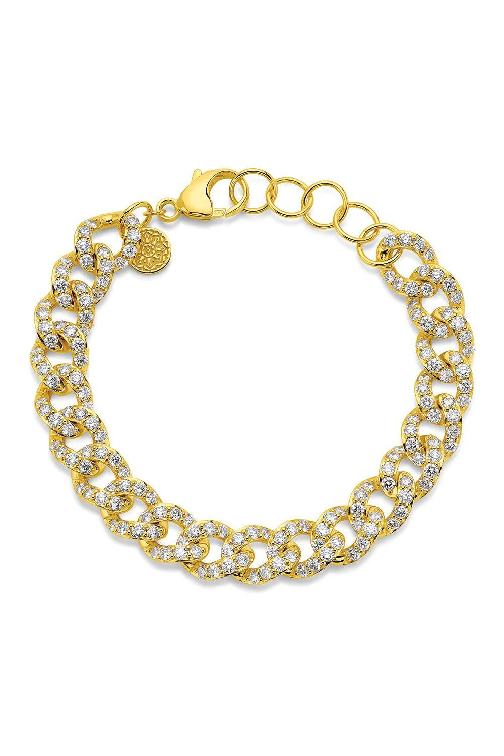 Diamond Cuban Link Bracelet - 10mm