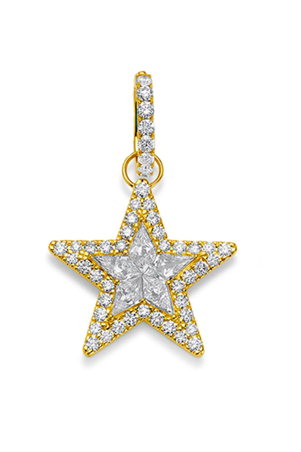 Diamond Kite Star Pendant