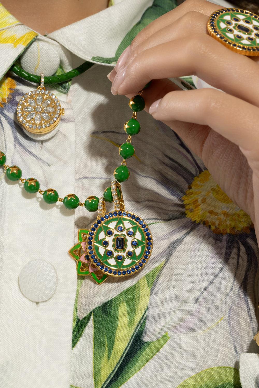 Diamond Mandala Locket - Image 4