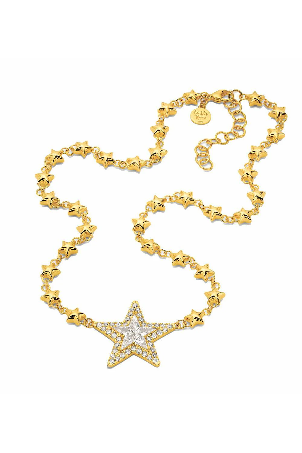Diamond Mini Kite Star Necklace - Image 5