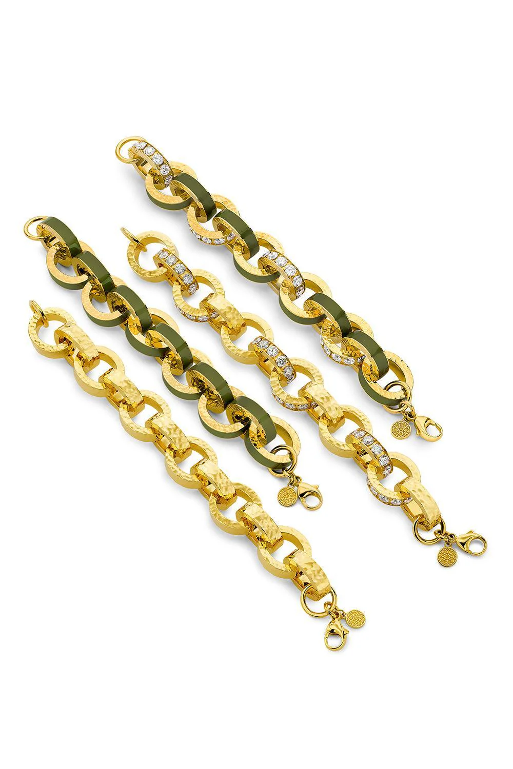 Hammered Big Link Bracelet - Image 5