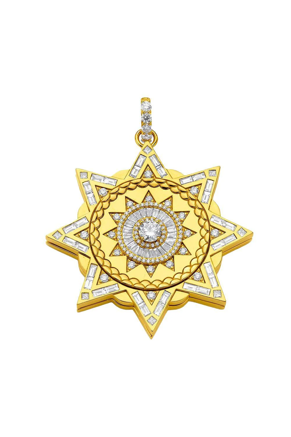 Large Sundial Locket