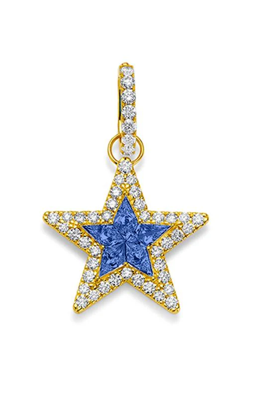 Tanzanite Kite Star Pendant
