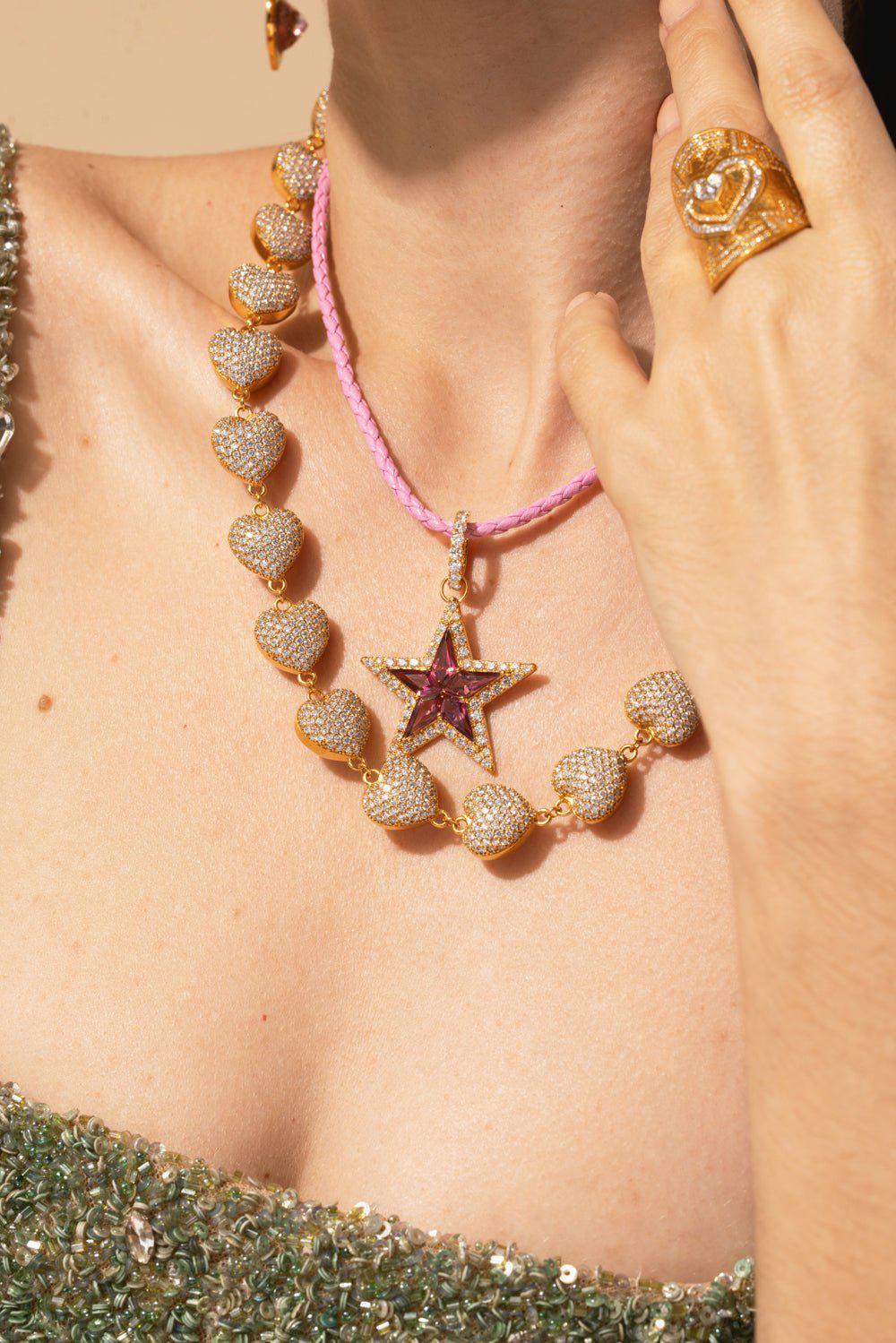 Tourmaline Kite Star Pendant - Image 3