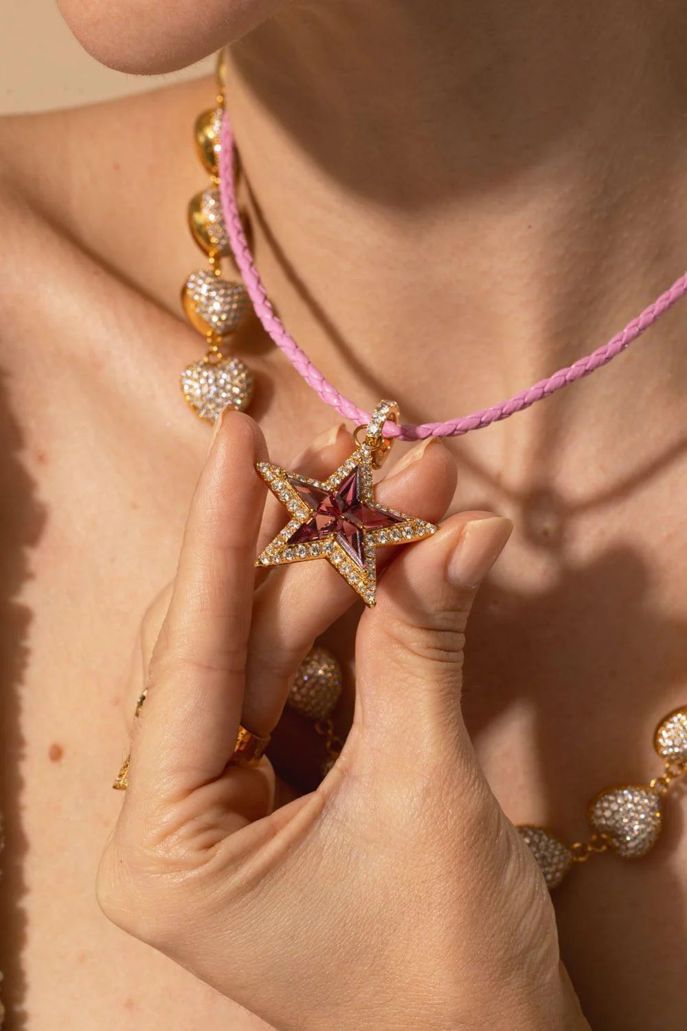 Tourmaline Kite Star Pendant - Image 4