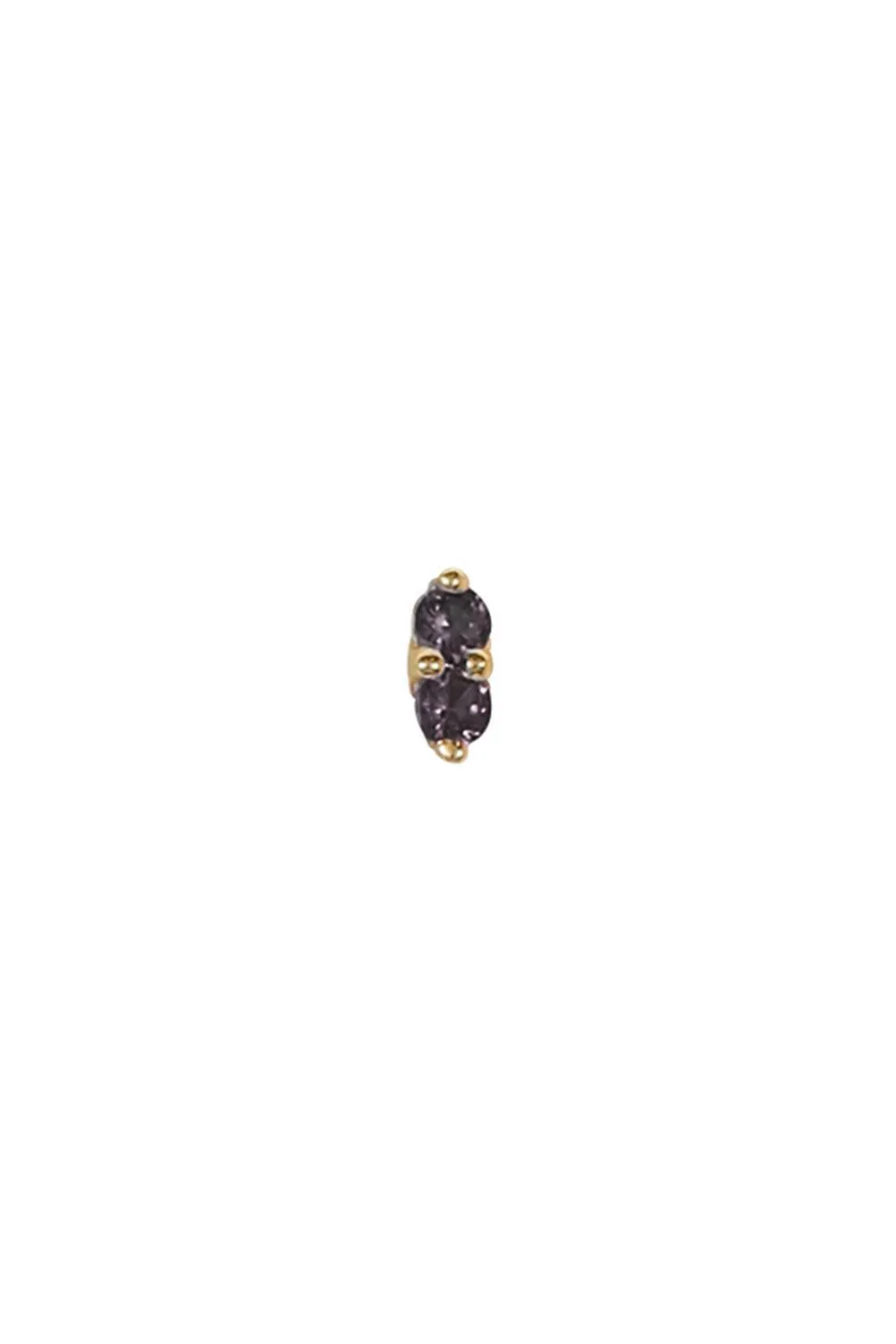 Black Diamond Marquise Illusion Pin