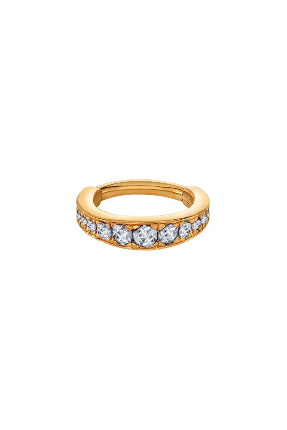 Diamond Justify Hinge Ear Ring - Image 2