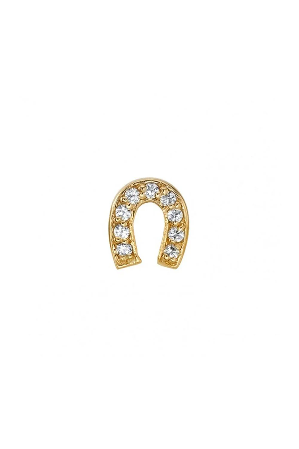 Micro Diamond Horseshoe Ear Pin
