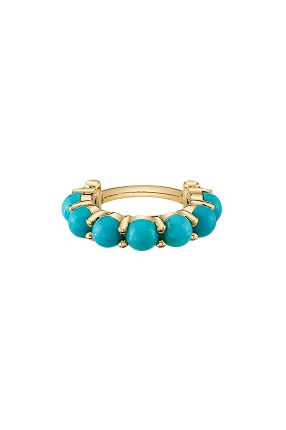 Turquoise Telesto Hinge Ear Ring