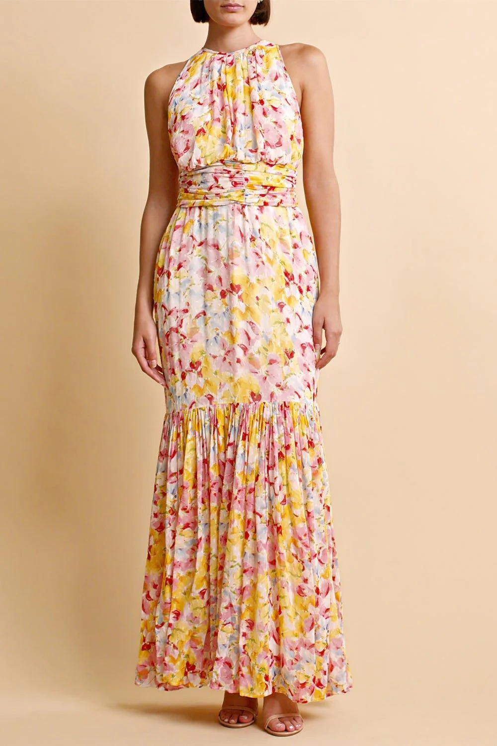 Georgette Halterneck Dress - Image 3
