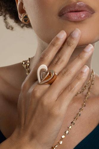 Diamond Endless Cocktail Ring - Image 2