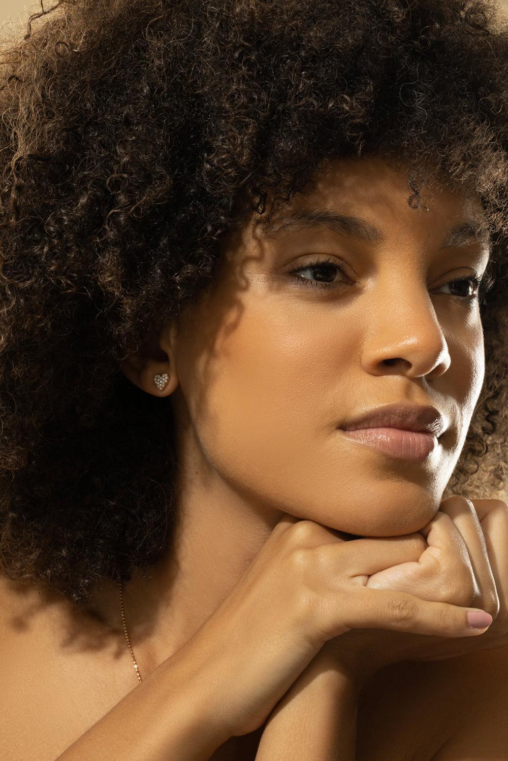 Large Endless Stud Earrings - Image 3