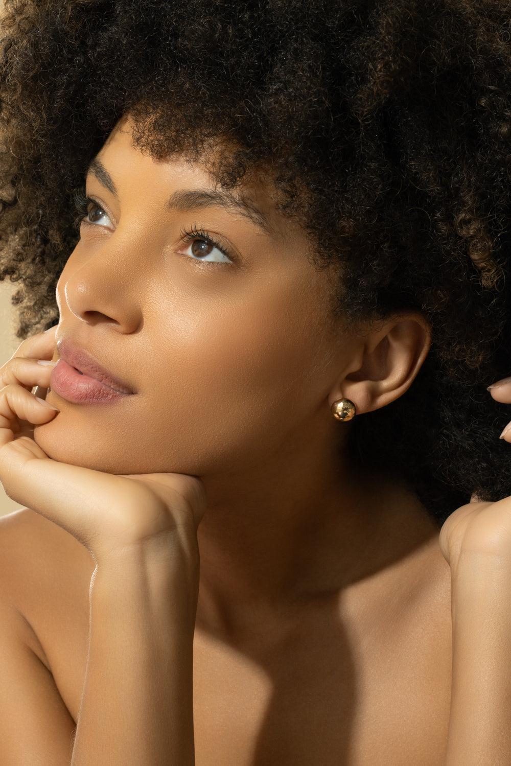 Large Psyche Stud Earrings - Image 4