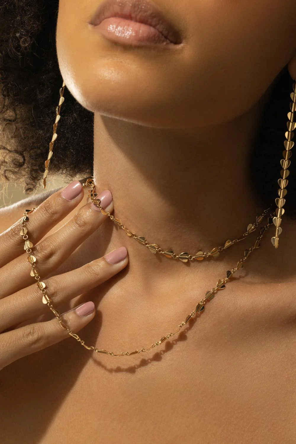 Long Wings Of Love Necklace - Image 2