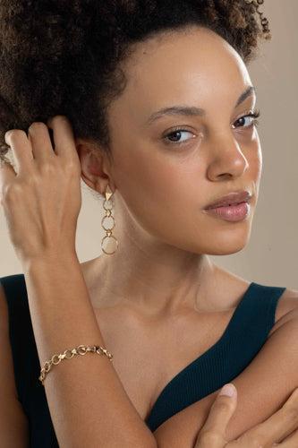 Python Long Drop Earrings - Image 3