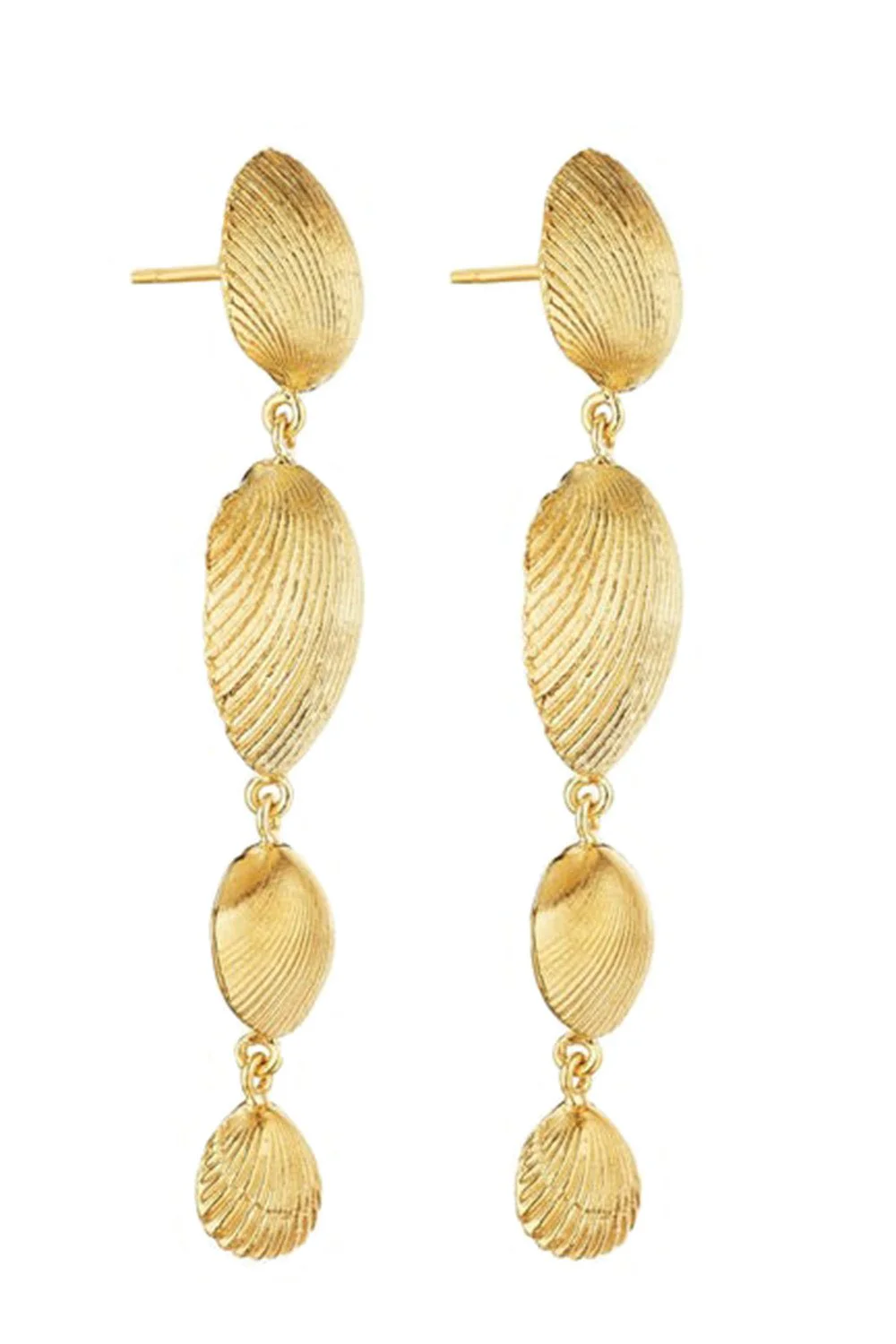 Shell Drop Earrings - Image 5