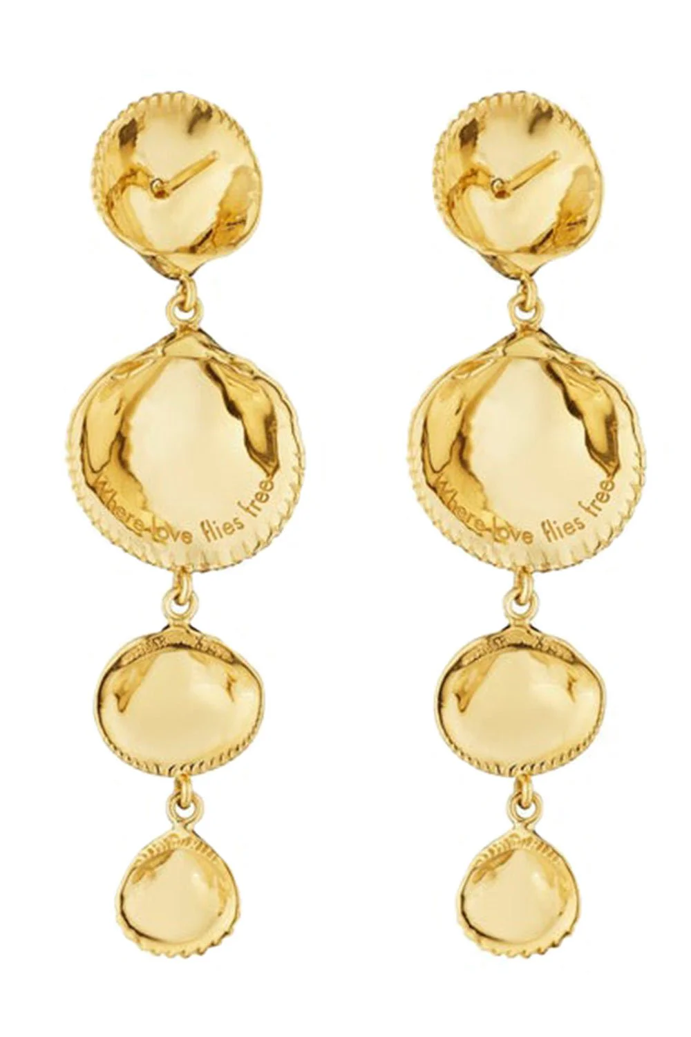 Shell Drop Earrings - Image 7