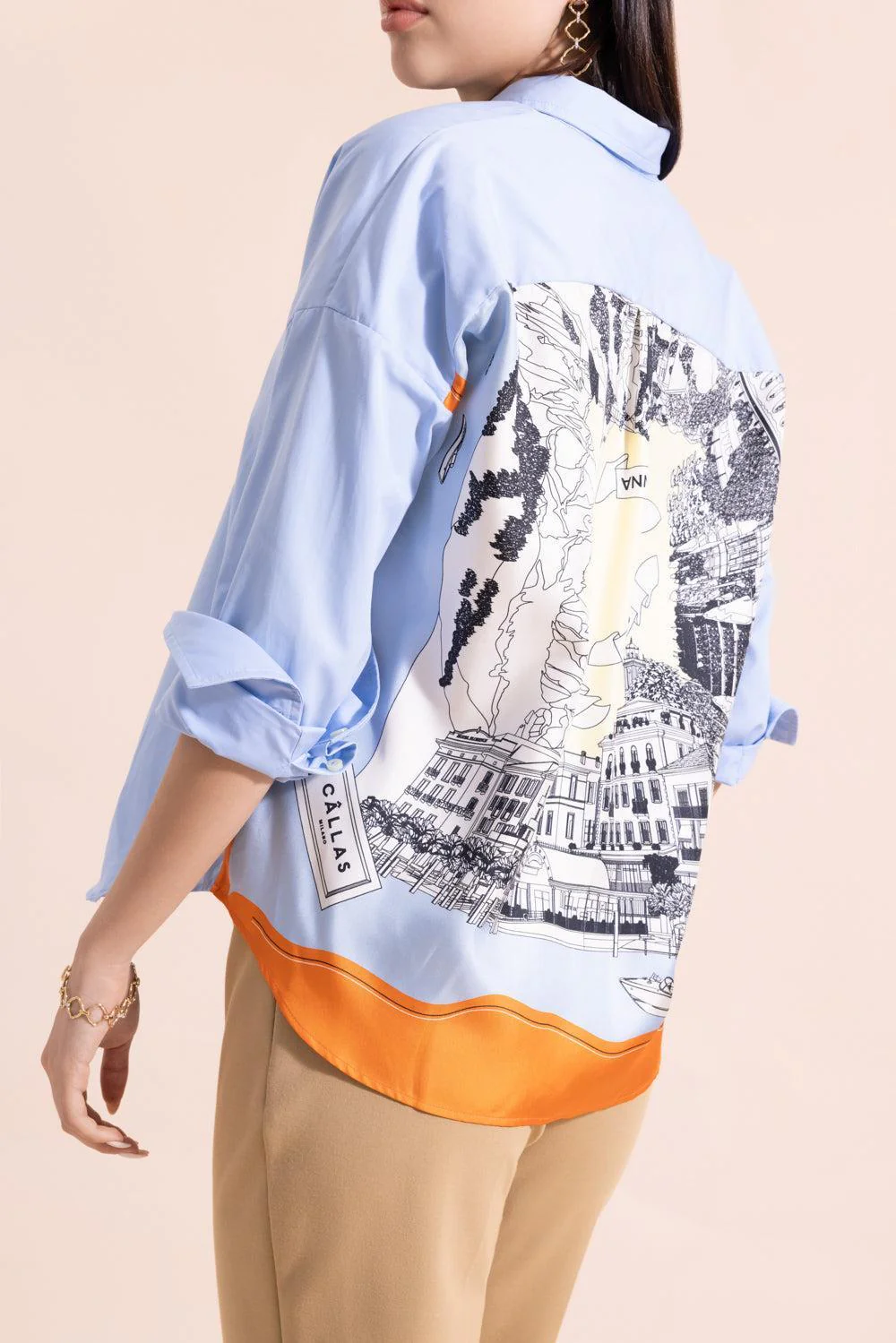 Sirene Shirt - Pale Blue - Image 4