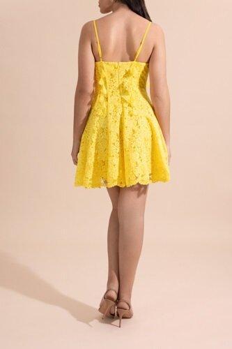 Corset Flare Short Dress - Image 3