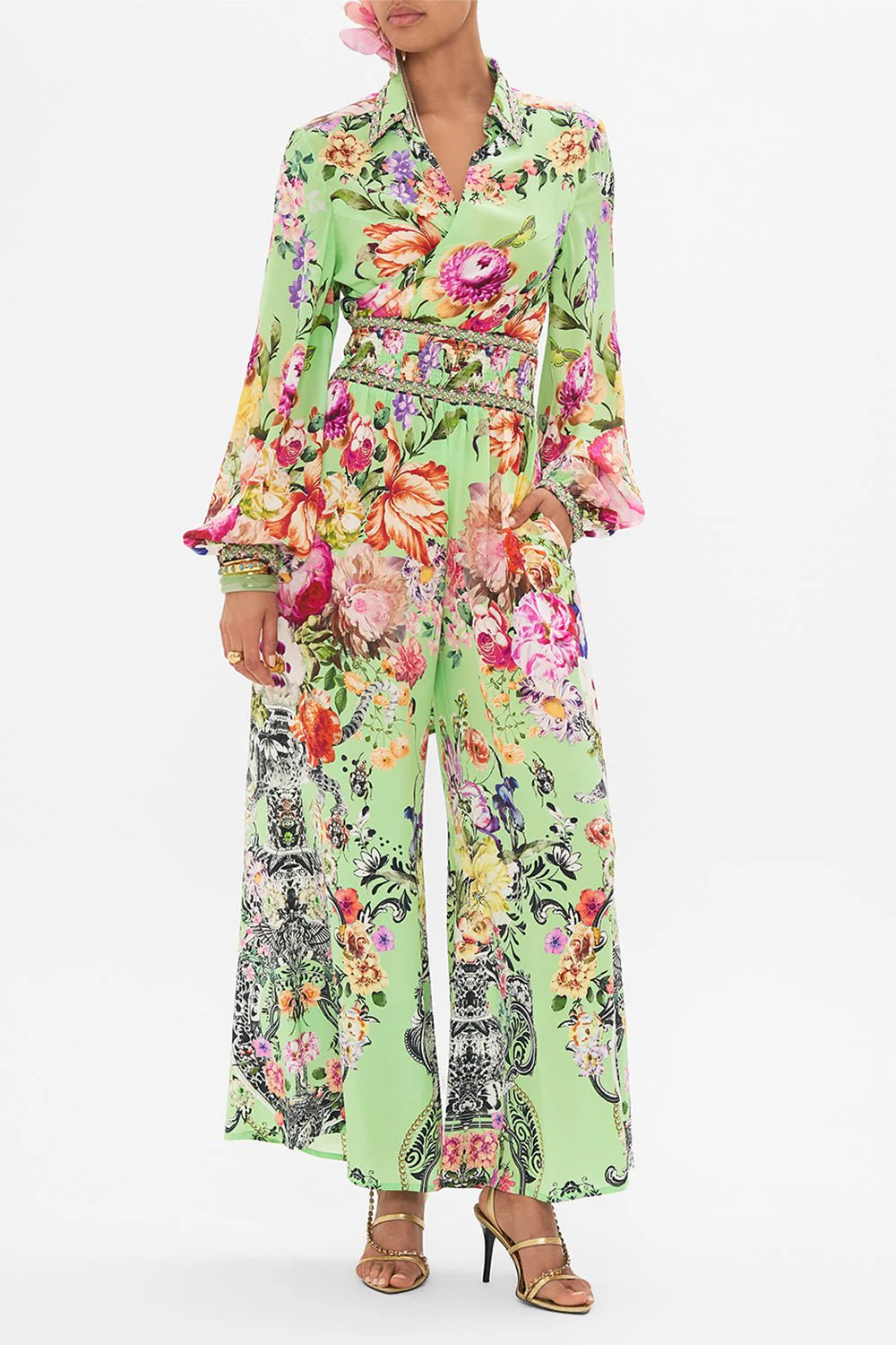 Cropped Wrap Shirt - Image 7