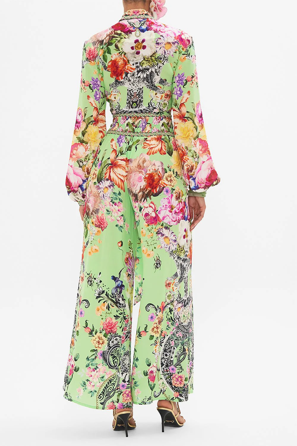 Cropped Wrap Shirt - Image 8