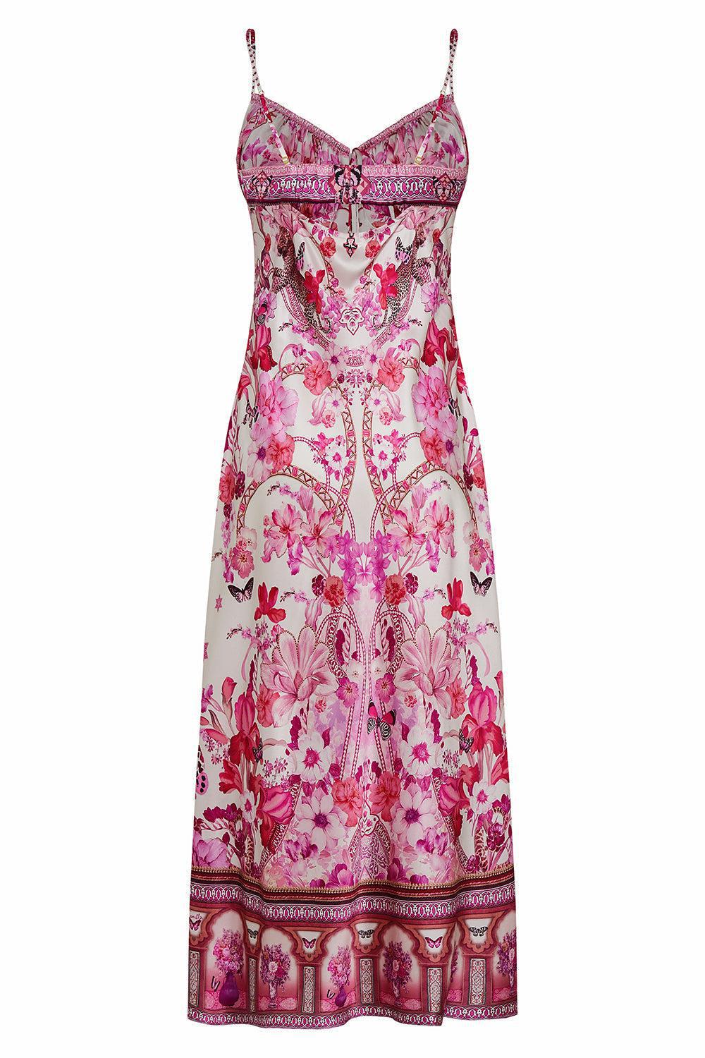 GATHERED BODICE BIAS DRESS - Image 5