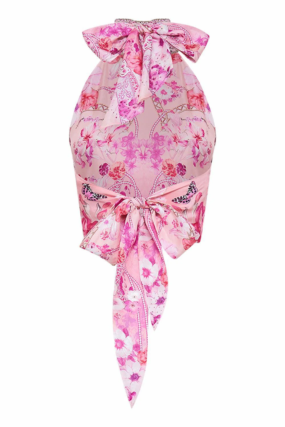 HALTER TIE SLEEVELESS TOP - Image 6