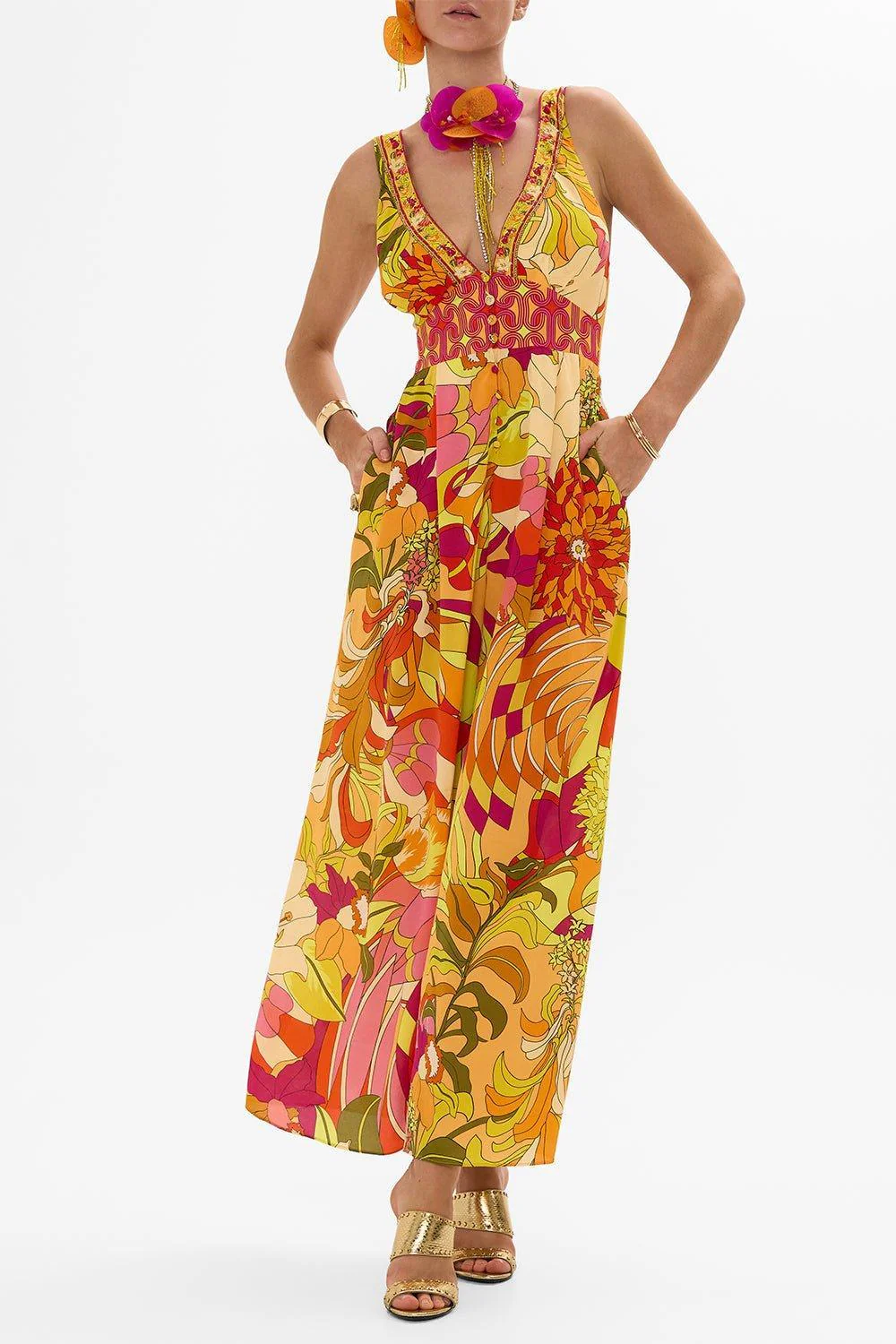 Halterneck Jumpsuit - Image 2