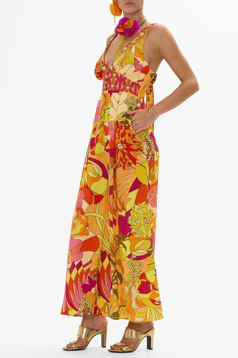 Halterneck Jumpsuit - Image 4