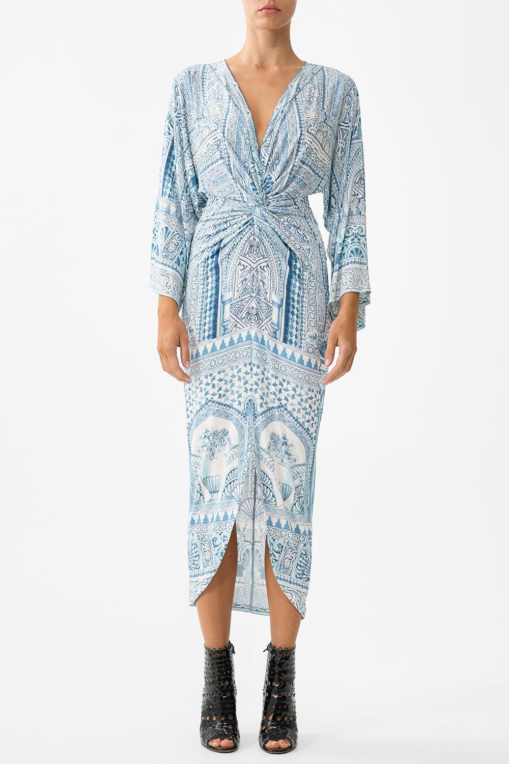 Hi-Lo Split Front Twist Dress - Image 2