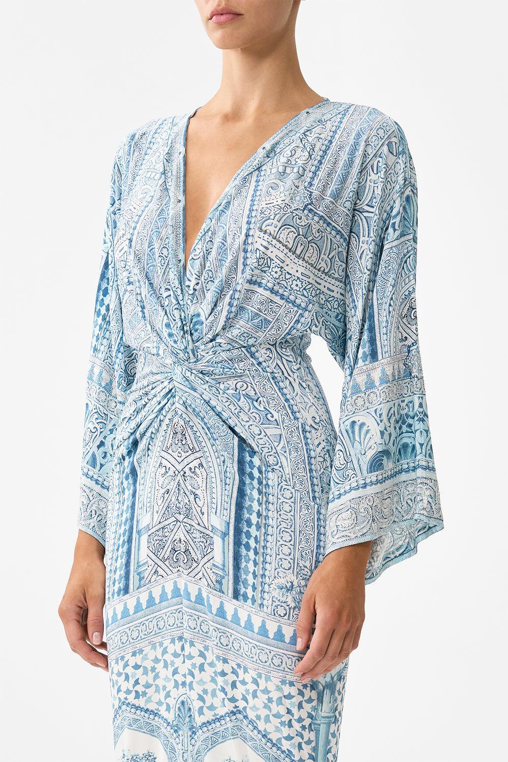 Hi-Lo Split Front Twist Dress - Image 4