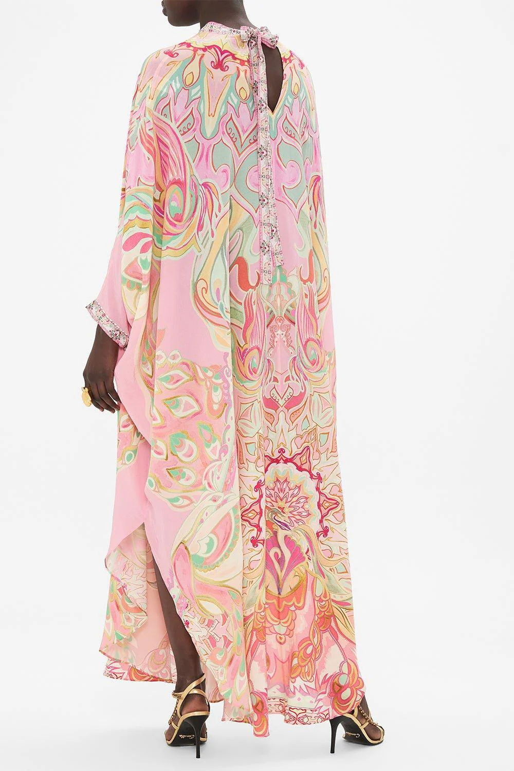 High Collar Tie Kaftan - Image 6