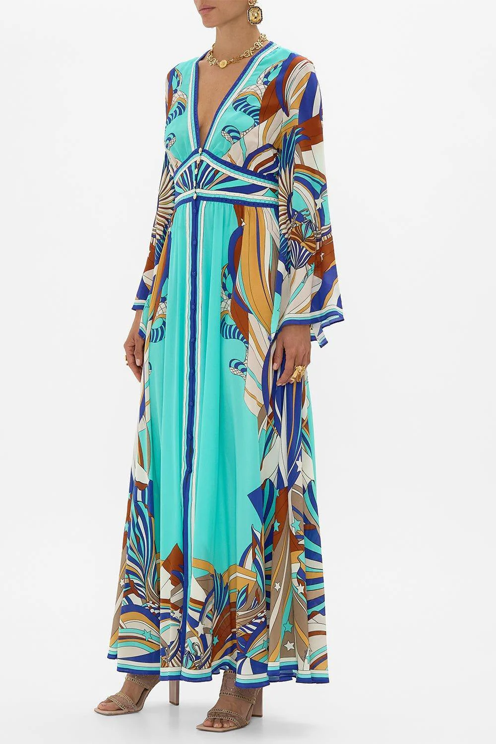 Kimono Sleeve Dress - Image 6
