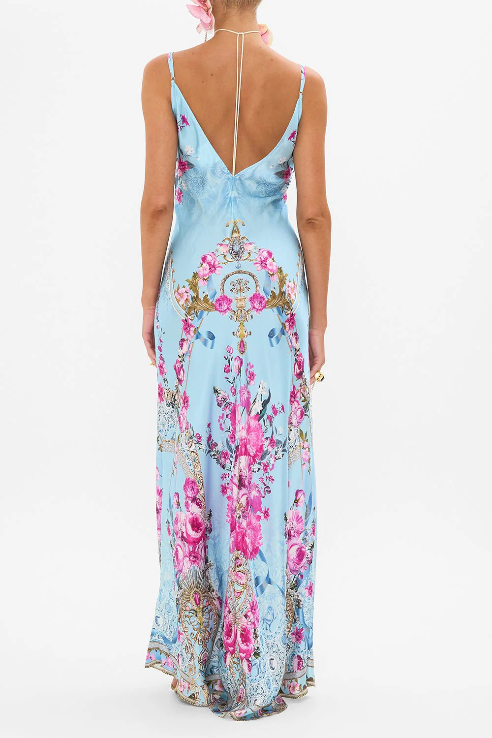 Long Bias Slip Dress - Image 7