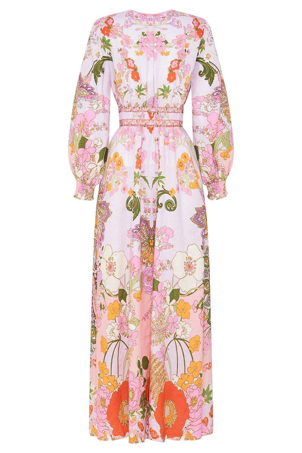 Shaped Button Long Dress - Image 6