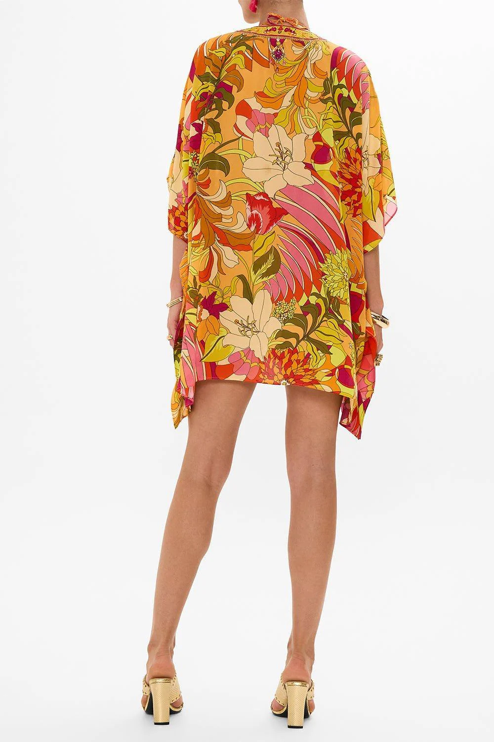 Short Lace Up Kaftan - Image 3