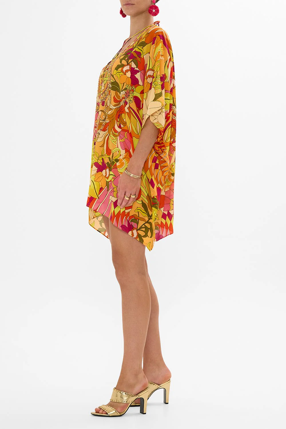Short Lace Up Kaftan - Image 4