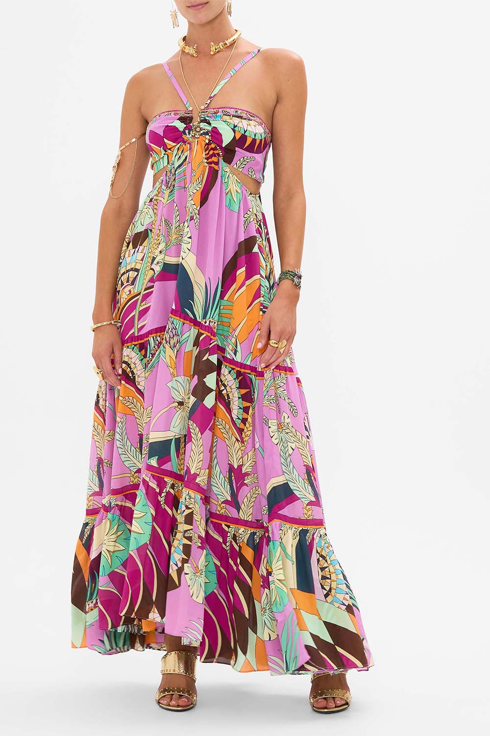 Sleeveless Cut Out Dress - Image 2